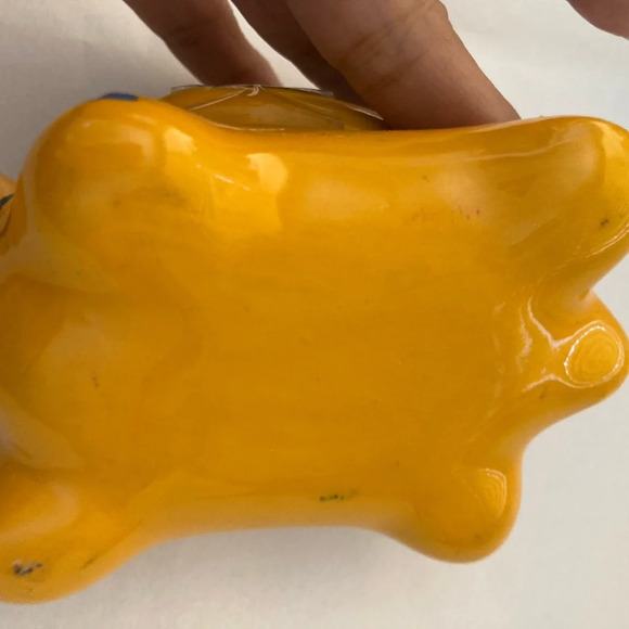 Yellow Turtle Trinket Figurine Souvenir From Cabo San Lucas - Picture 3 of 6